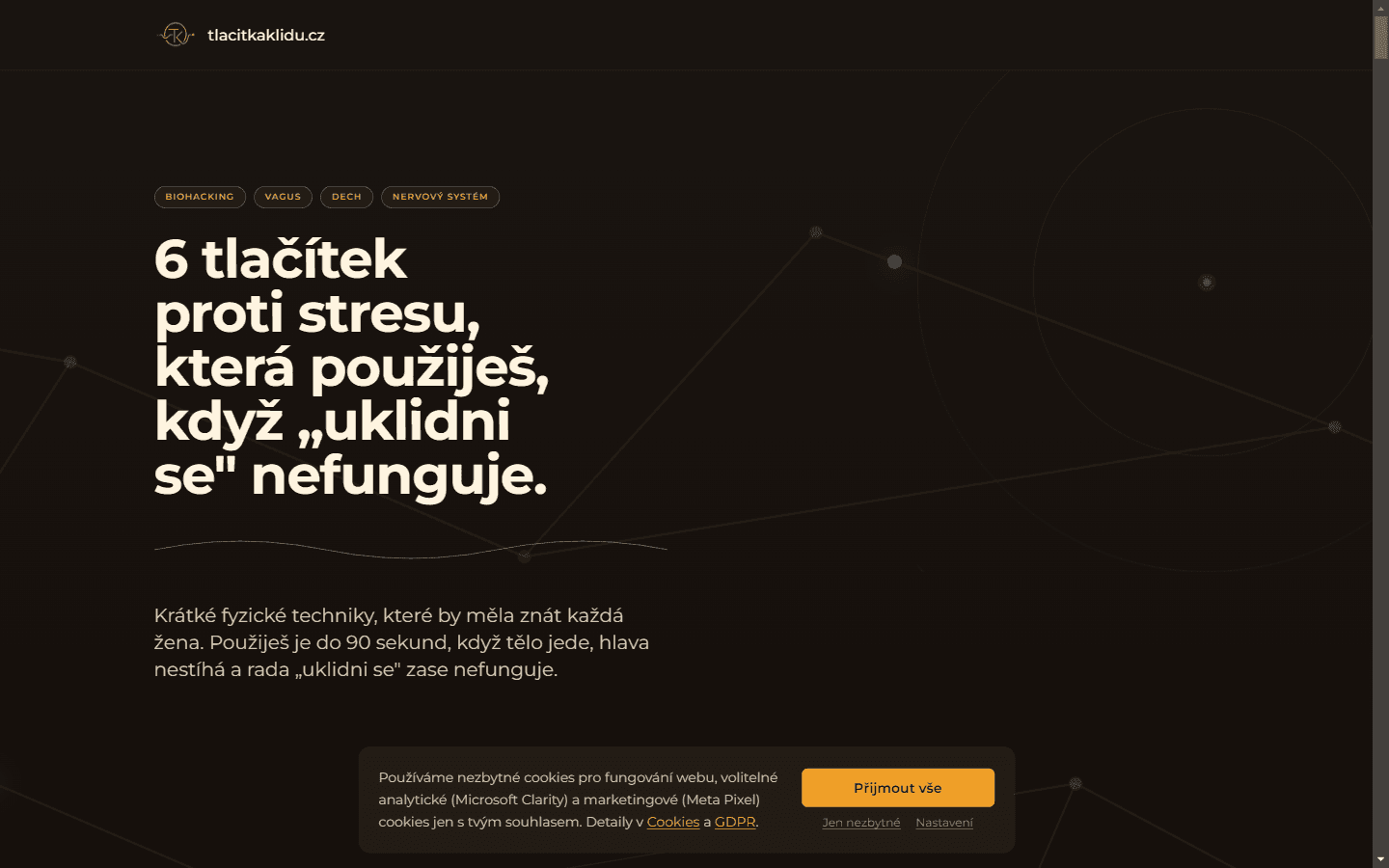 Náhled webu tlacitkaklidu.cz